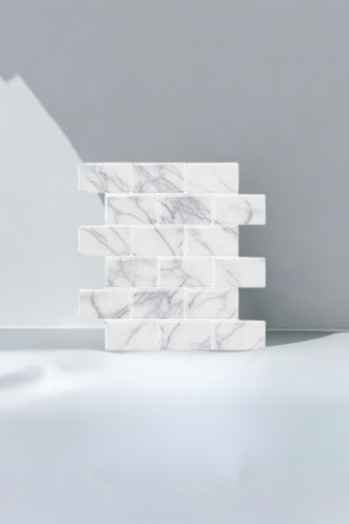 Baldosas Adhesivas 3D (Marmol) - 10 Unidades