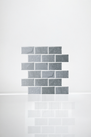 Baldosas Adhesivas 3D (Marmol Gris) - 10 Unidades